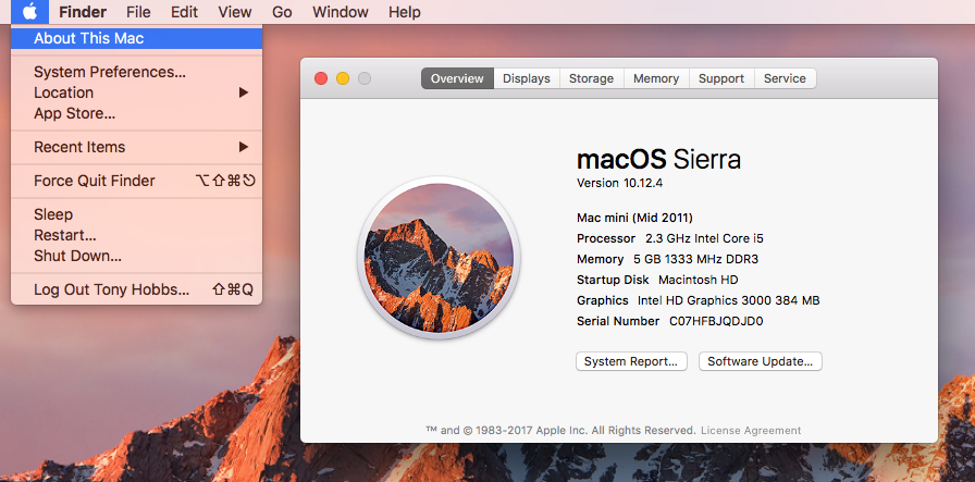10.11 system requirements good for mac pro 2012